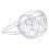 Metal Wire Egg Baskets for Eggs, Chicken Shaped Egg Holder, Rustic Round Baskets Gathering Egg with Handle 9