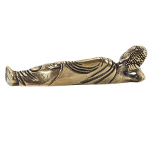 Estatua de Buda Amitabha de Mentira Dorada Retro, Escultura de Buda, Figuras de Cobre, LatóN Puro, DecoracióN del Hogar, Buda