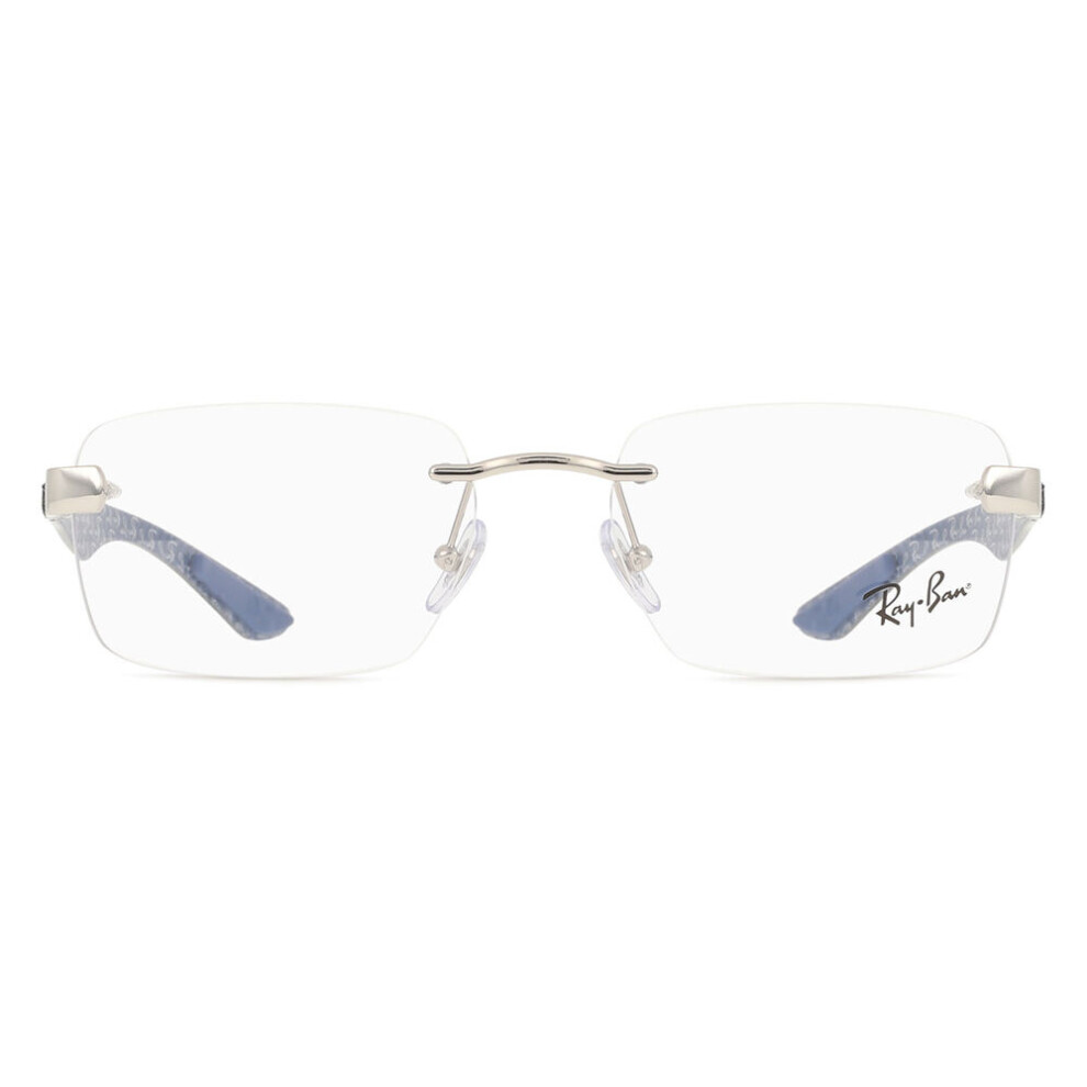 Ray-Ban , Glasses, Unisex, Gray, 56 Mm, Rx8423 Optical Frame - Image 4