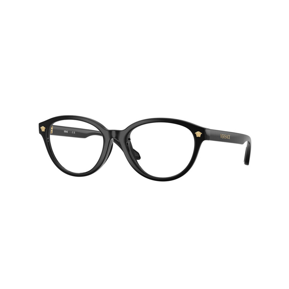 Versace Transparent Kid Vk3014u Gb1 Optical Frames Injected Black Pantos Normal - Image 2