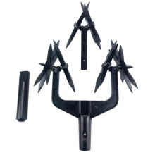 Aérateur de Jardin Outil de Cultivateur Rotatif Scarificateur de de Jardin Usure 2 en 1 Scarificateur Ventilé Motoculteur Rotatif pour Jardin