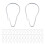 Lot Von 100 Eisen Duschvorhang Haken Ringe Birne Clips 1