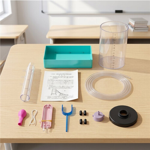 Liquid Pressure and Depth Relations Laboratory Liquid Pressure Mechanical Experiment Physics Teaching Instrument 2