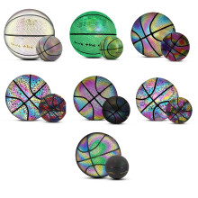 PU Basketball Größe 7 Leuchtend Reflex Geschenk