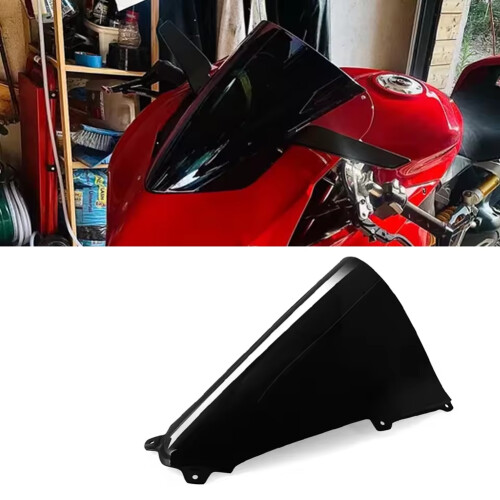 Motorcycle Windscreen Windshield Wind Deflectors for  Panigale V2 2018-2024 Panigale V4 2018 2019 Gray 1