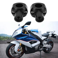 Universal Motorrad Lenkererhöhung 25mm Schwarz