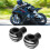 Universal Motorrad Lenkererhöhung 25mm Schwarz 17