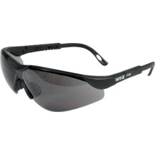 Yato YT-7366, Veiligheidsbril, Slijpwerk, EN166, EN172, Zwart, Zwart, Kunststof, Polycarbonaat