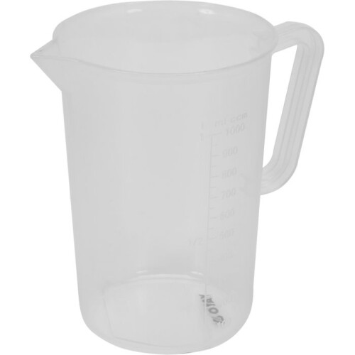 Jarro medidor - YATO - 2000 ml - Graduado - Transparente - Ergonômico