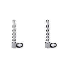 2X High Gain 25dBi 2.4G Outdoor for Yagi Antenna with RP-SMA Connector Directional Booster Amplifier Modem Cable