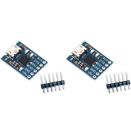 2X Micro-Usb Interface CP2102 Module USB to TTL USB to Serial for UART STC Downloader