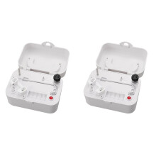 2X Bobinoir Électrique avec Poignée, Machine Automatique Alimentée par USB/Batterie, Outil de Couture.