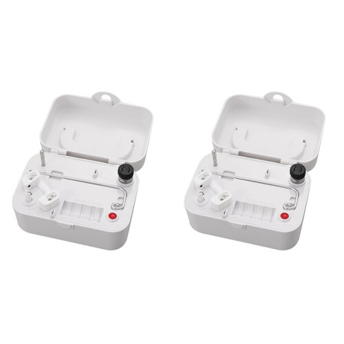 2X Electric Bobbin Winder with Handle Automatic Bobbin Winder Machine USB/Battery Powered Organizer Sewing Tool