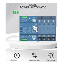 2X ATS Dual Power Automatic Transfer for Generator or PV to City Power Changeover Solar Inverter,B