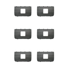 6X for H9 Car Trailer Cover Rear Bumper Trailer Hook Square Cover Decoration New High Quality Auto Parts