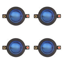 4X Audio Speaker 44 Core 44.4mm Tweeter Treble Voice Coil Replacement Diaphragm High Pitched Membrane Round Dome Speaker