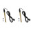 2X PH Electrode Sensor Probe Industry Experiment Laboratory Pool Water Analyzer PH Meter Tester PH Probe BNC Connector 1