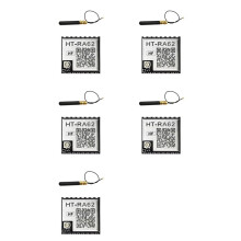 5X HT-RA62 LoRa Series Module SX1262 Secondary Development Supports LoRaWAN Protocol with Antenna 863-928mhz