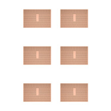 6X IC-08A Soldering Plate Quickly Dot-Repairing Soldering Lug for Multiple Sizes Solde Pad