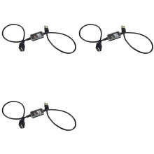 3X Light Sensor 5V 12V USB Wire Day Auto- Light Sensor Cable for Home Security and Lighting