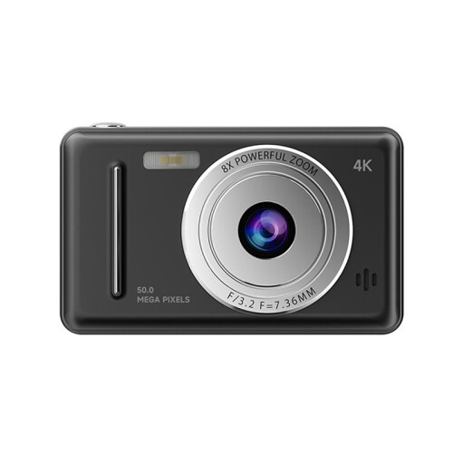 3X 4K Digital Camera Retro CCD Camera Entry-Level Camera Dual Camera Flash 50 Million Pixels Auto Focus Camera,C 1
