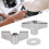 18X Drum Set Fixed Wing Nuts T Type Stand Nut Cymbal Washer Replacement Percussion Instrument Parts 9