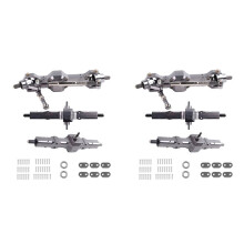 2X Metal Front Middle Rear Bridge Axle GearBox for WPL B16 B36 FY004 1/16 RC Car Truck Upgrade Parts Accessories
