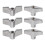18X Drum Set Fixed Wing Nuts T Type Stand Nut Cymbal Washer Replacement Percussion Instrument Parts 3
