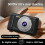 3X 4K Digital Camera Retro CCD Camera Entry-Level Camera Dual Camera Flash 50 Million Pixels Auto Focus Camera,C 5