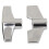18X Trumset Fasta Vingmuttrar T-Typ Stativmutter Cymbalbricka Byte Av Slaginstrumentdelar 5