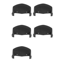 5X Motorcycle Headlight Fairing Transparent Brown Windshield for Ybr 125 2014-2017