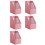 5X  Paper Magazine Rack Bookend Large Book Stand File Holder Foldable Documents Organizer Office Storage Rack 2