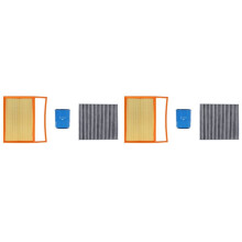 6x Car Cabin Air Filter Oil Filter Set for Jetour T2 Traveller 2023 2024 151000295AA F188107044BN 480-1012010
