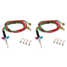 2X Portable Acetylene Oxygen Soldering Torch Gas Welding Torch Kit