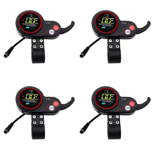 4X per  M4 Scooter Elettrico Strumento Interruttore Acceleratore  M4 Controller Display Acceleratore Universale 48V 6 Pin