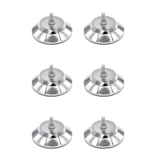 6X Billiard Pool Table Leg Levelers Metal Hardware for Football/Soccer Table
