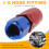 RECHTE Turbo-Olietoevoerslangfitting: AN6 8 mm 1