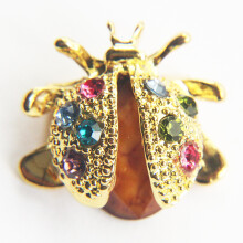 (Multicolor) Animal Pin Themed Badge With Sparkling Detail For All Spring Collection Ages