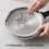 Seal Sealing  for pressure cookers 22 cm inside diameter, white 4