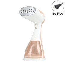 (Beige EU)Clothes Steamer Portable Handheld Iron Home Vertical Garment Steamers Steam Machine