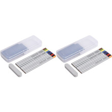 2X 10 Farben/Set Töpferkunst Unterglasur Farbstift DIY Keramik Handbemalt Glasur Kreide Töpfer Mal- und Färbewerkzeug