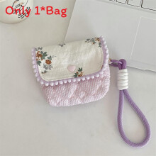 (StyleE) Travel Cotton Small Pouch Storage Bag For Ccd Camera Accessories Cosmetic And