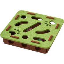 Cat Puzzle Feeder – Interactive Treat Dispenser & Foraging Toy for Mental Stimulation