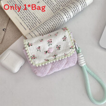 (StyleC) Travel Cotton Small Pouch Storage Bag For Ccd Camera Accessories Cosmetic And