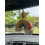 Crochet Rainbow Car Mirror Hanging 1