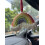 Crochet Rainbow Car Mirror Hanging 5