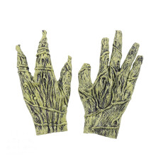 (Green) Bloody Latex Werewolf Gloves Horror Halloween Party Cosplay Costume Accessories