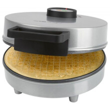 Clatronic - Ha3833-silver - Argento - Gaufrier - 1200 W - Piastre ø 20 Cm