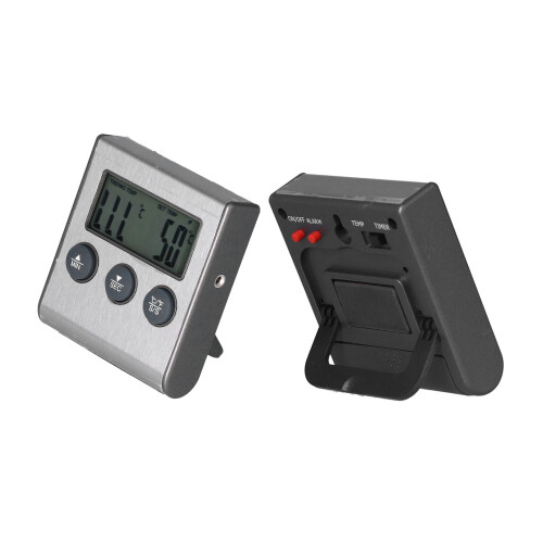 Grillthermometer mit Alarm und Sonde