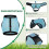 Adjustable Rabbit Harness – 2-Piece Soft Vest with Elastic Leash for Small Animals 2
